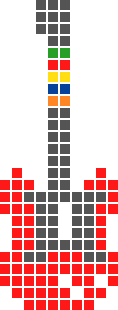 Guitar Hero Vermelha